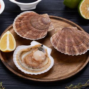 Живой морской гребешок / 200гр.