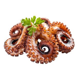 Осьминог маринованный подкопчённый в фирменном соусе (щупальца)  / 250гр.